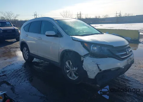 2014 Honda Cr-V Ex-L из США, поврежденный, VIN 5J6RM4H73EL026452